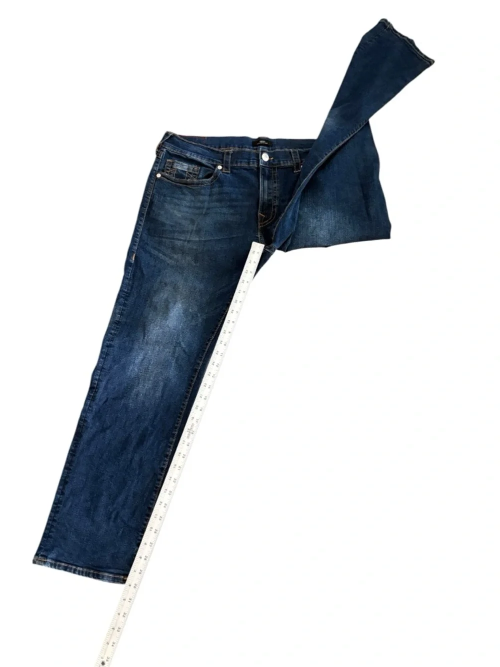 True Religion Men's Ricky Relaxed Straight Denim Jeans 40x30